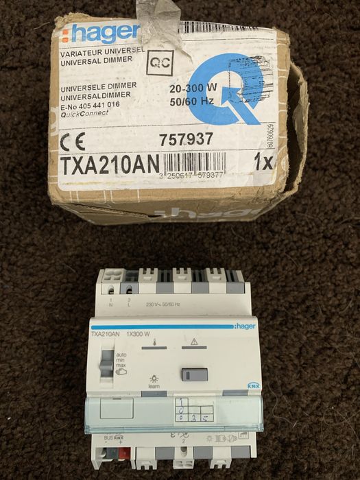 Hager dimmer universal