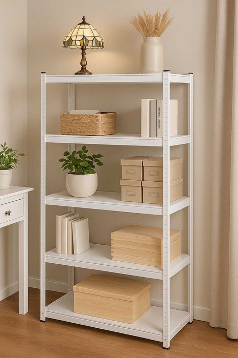 Стелажі для бізнесу! Стильний і практичний чорний стелаж! МДФ полки