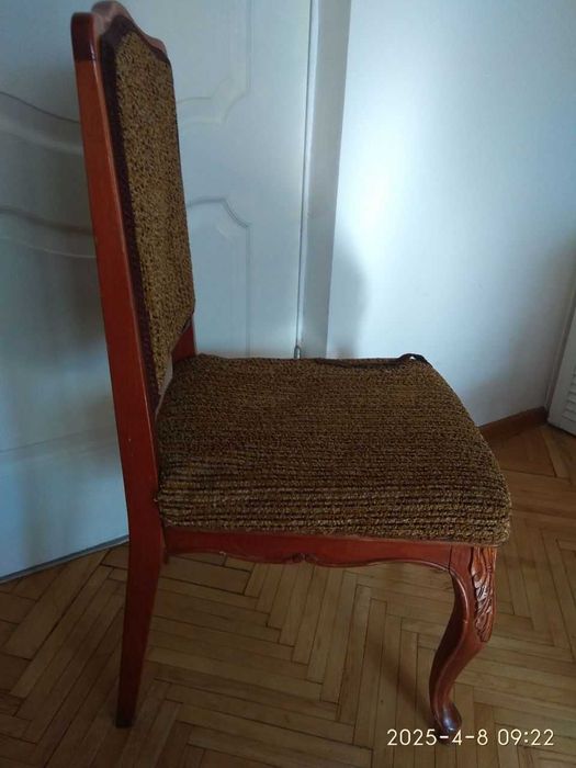 4 стула от гарнитура  Элеонора Румыния стол тумба сервант винтаж