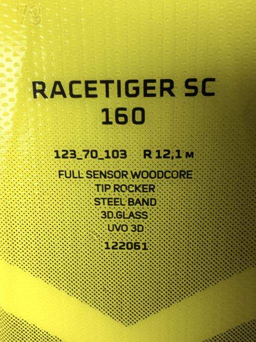 Narty slalomowe Volkl Racetiger SC 160 cm