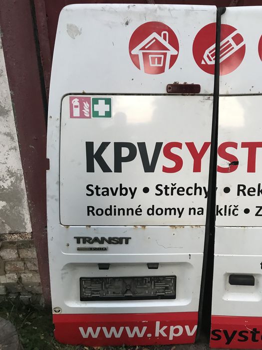 Задні дверки Ford Transit  висока база