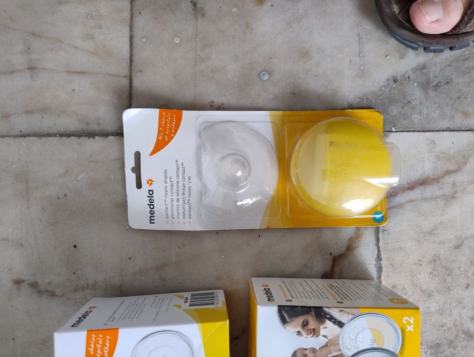 Discos protetor mamilos NOVOS sem uso
