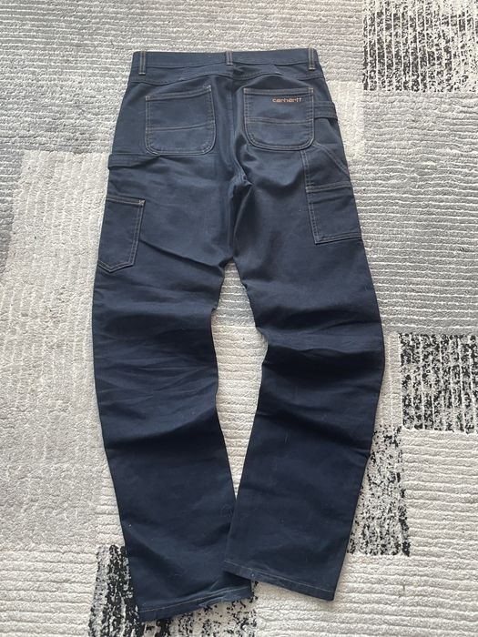 Spodnie carhartt jeansowe skiny usa dripp drill
