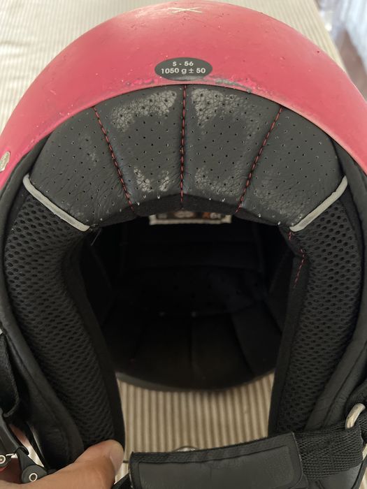 Capacete Nexx S cor-de-rosa
