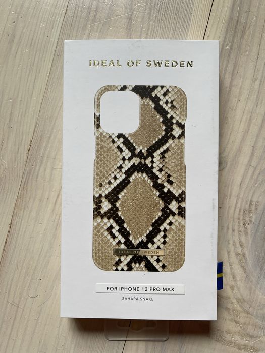 Etui ochronne iPhone 12 pro max Ideal of Sweden skóra węża