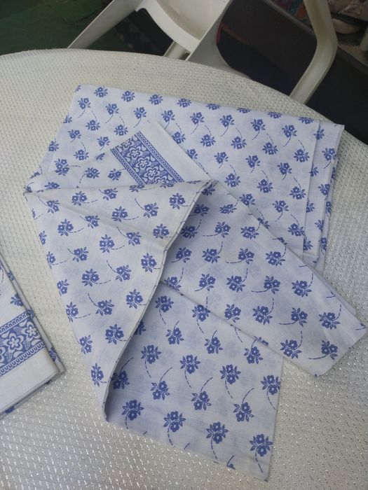 NOWE poszewki z tkaniny bawełnianej.