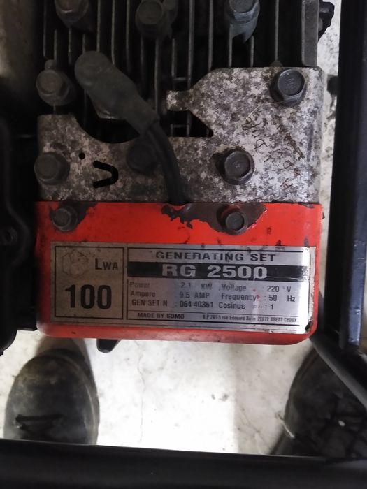 Agregat prądotwórczy B&S 220V 2,1KW