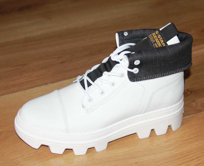 g-star skóra skórzane białe botki kozaki śniegowce sneakersy 40