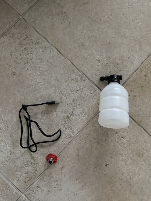 Pistola de pressão de água a bateria