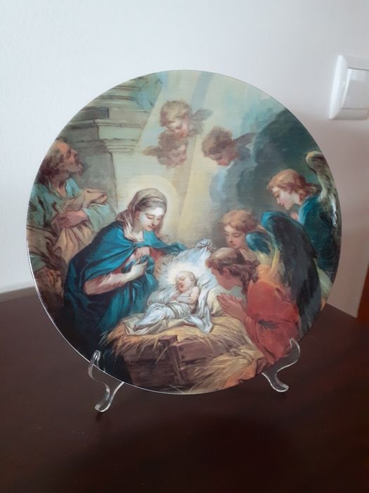 Pratos de natal. Vista Alegre