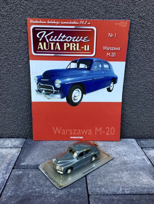 Prospekt - WARSZAWA M20-auta PRL,model,autka,kolekcja,zabytek