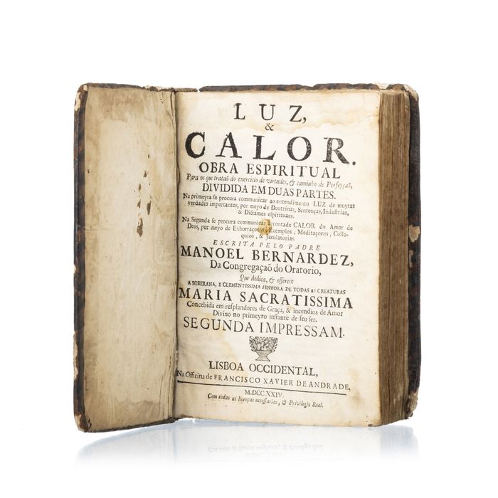 Livros - Bernardez; Pe. Manoel - Luz e Calor