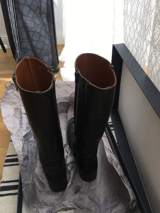 Kozaki Gant na płaskim obcasie EUR 37 używane w bardzo dobrym stanie