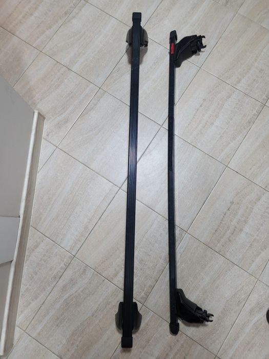 Belki stalowe bagażnik MontBlanc na gwarancji