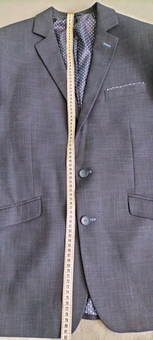 Garnitur męski granatowy L