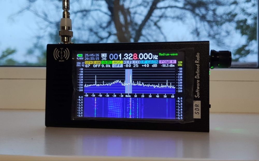 Радиоприемник DeepSDR 101 с SSB вседиапазонный