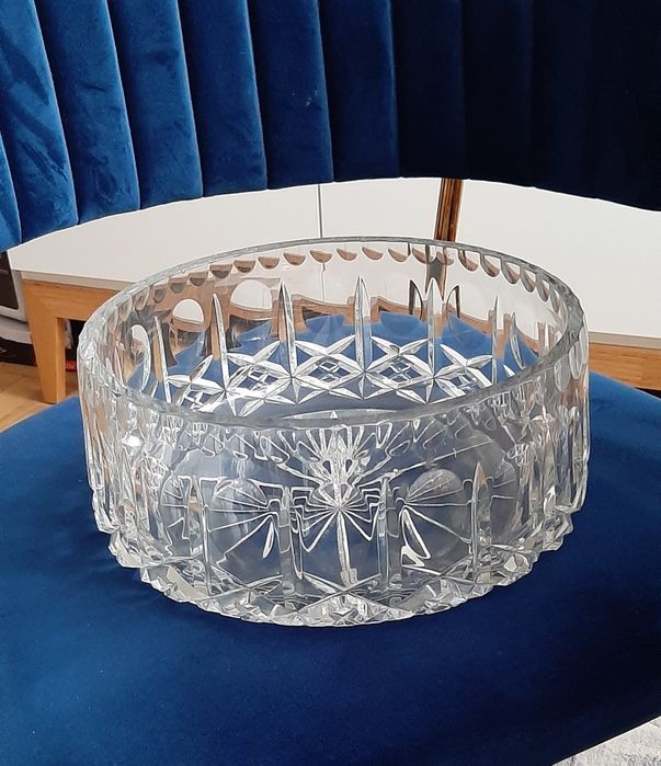 Kryształy (wazon, półmiski) PRL