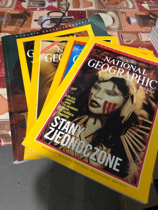 Kolekcja magazynu "National Geographic", 6 roczników, 1999 - 2004