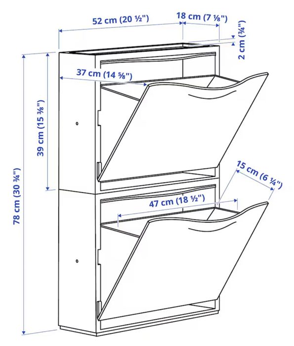 Caixas de Arrumação
