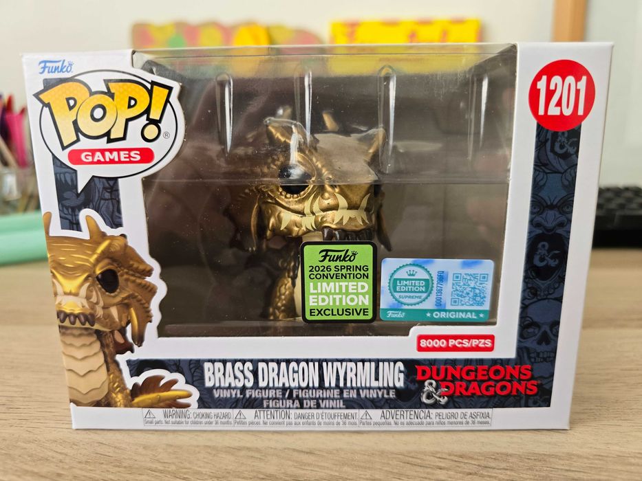 Funko Pop! Brass Dragon Wyrmling #1201 (Limited Edition Supreme 8000pcs)