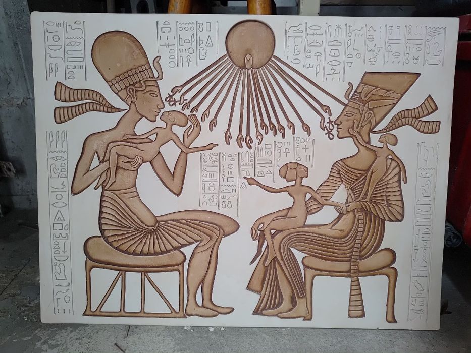 dekoracyjny obraz z motywem starożytnego Egiptu