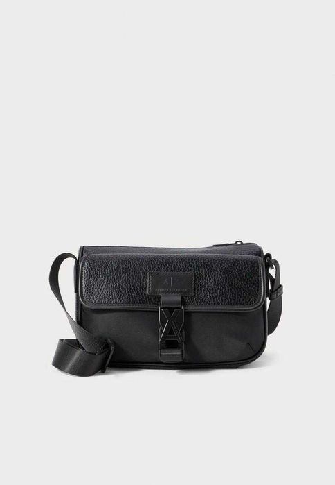 100% ОРИГІНАЛ Armani Exchange crossbody black сумка через плече чорна