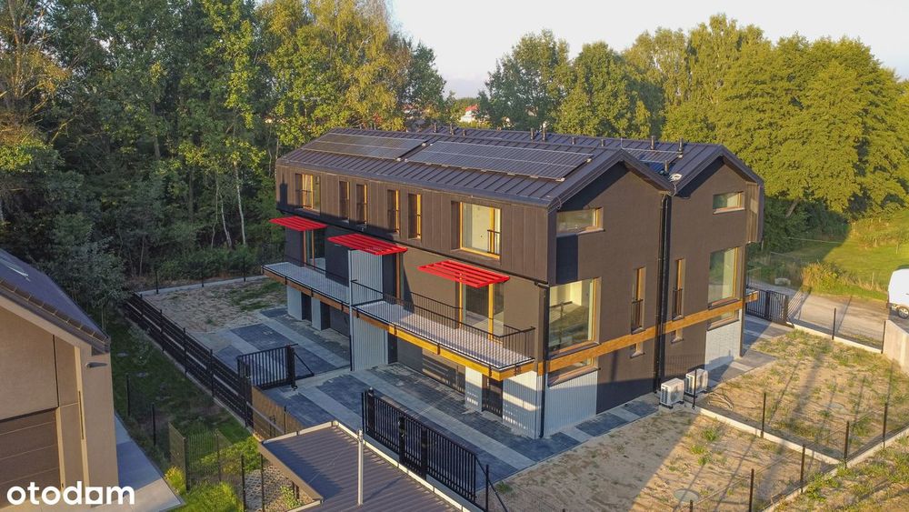 Nowoczesny Dom 120m^2 w zabudowie bliźniaczej, spokojna okolica