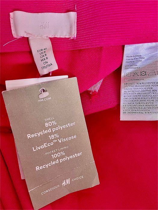 Брюки клёш  «H&M»  EUR40