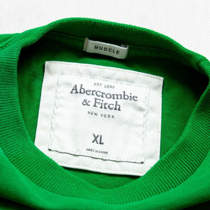 Abercrombie&Fitch longsleeve logo XL slim