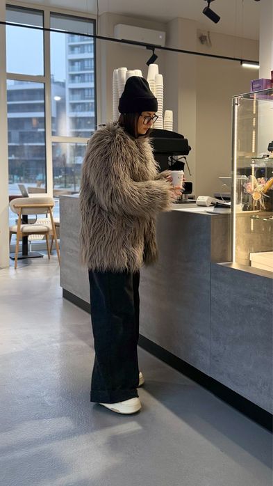 Шуба зі штучного хутра