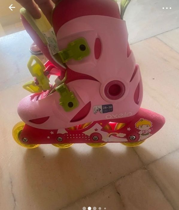 Patins em linha da Decatlon
