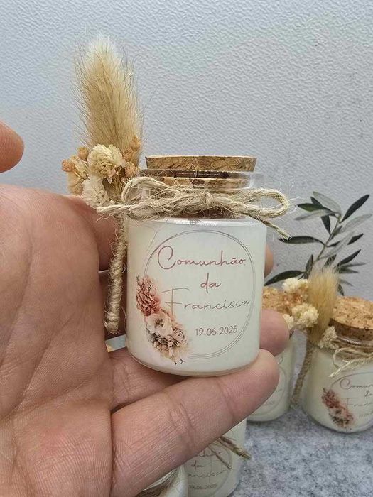 Vela Perfumada Personalizada – Lembrança Única para Momento Especiais
