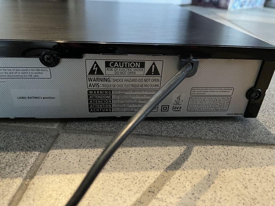 Odtwarzacz Blu-Ray 3D  Samsung AK63