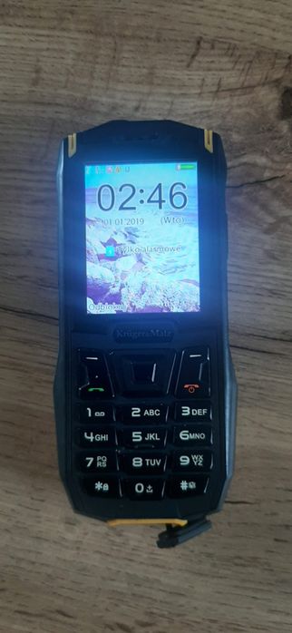 Krüger&Matz IRON 2 – pancerny telefon IP68, Dual SIM