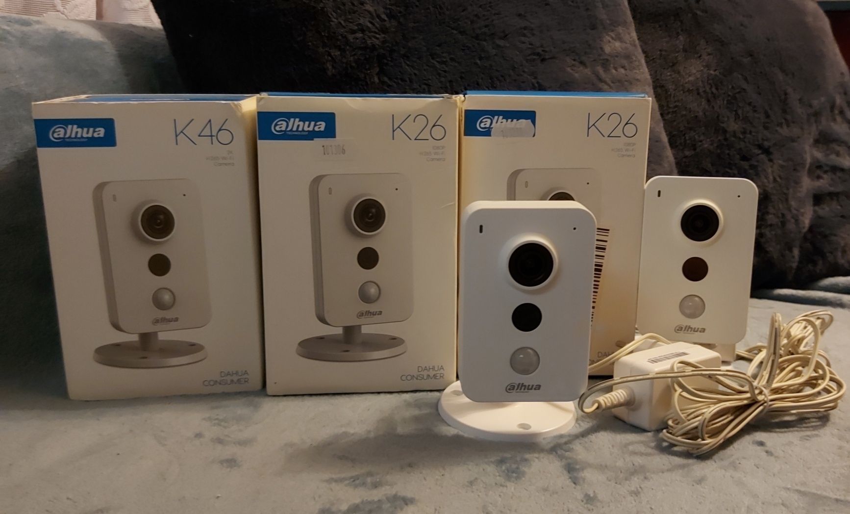 Kamery do monitoringu dahua K46 i K26 ZESTAW 3 sztuk Warszawa