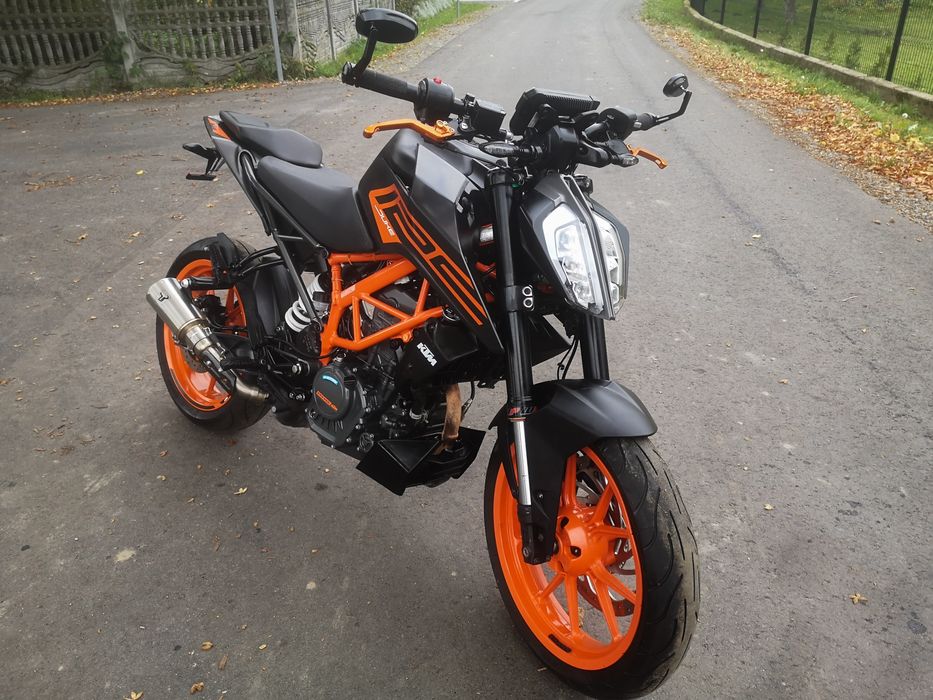 KTM DUKE 125 RC Rok 2021 Oryginał Wydech Sport Dodatki  Transport