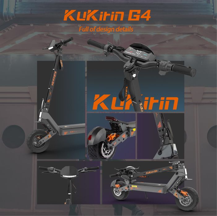Kukirin G4 Nowe zapakowane, zdjecia od innej hulajnogi