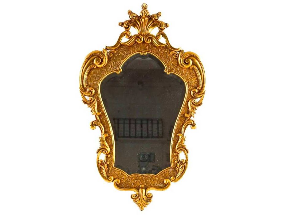 Moldura de mesa em madeira e prata