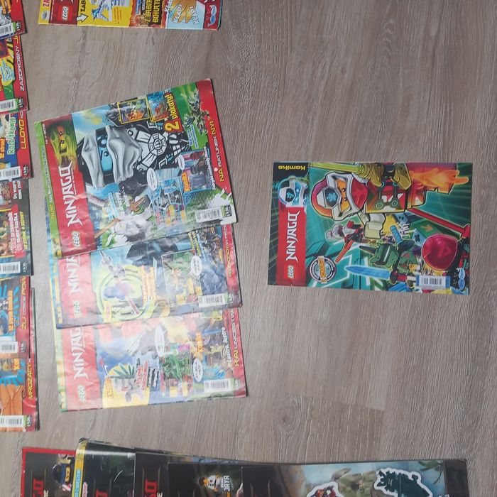 Lego ninjago gazetki ponad 40 sztuk
