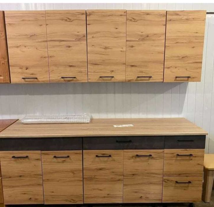 Нова Бюджетна кухня Грета 2 метра Пряма та Кутова Безкоштовний проект