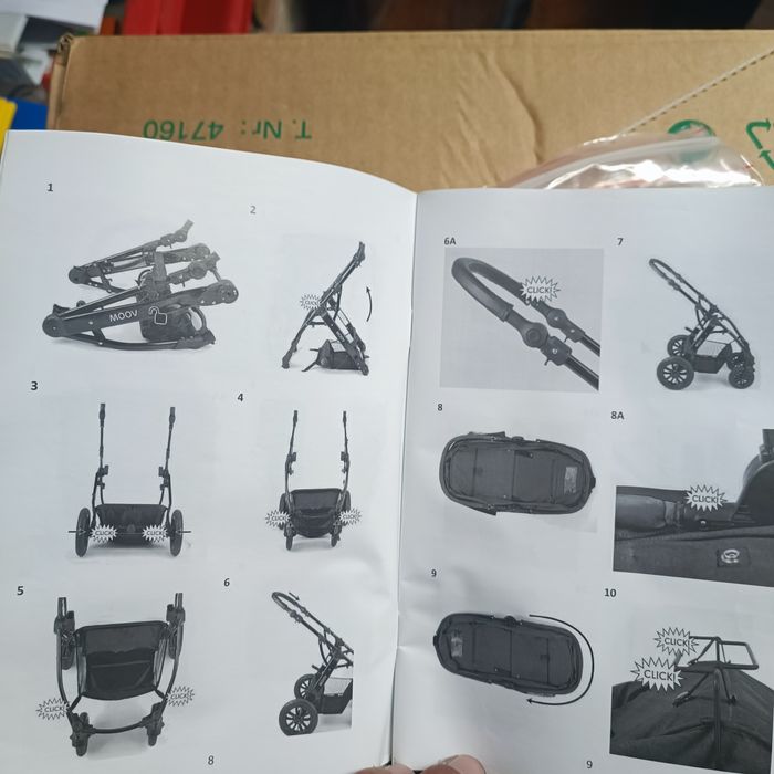 Carrinho bebê kinderkraf moove