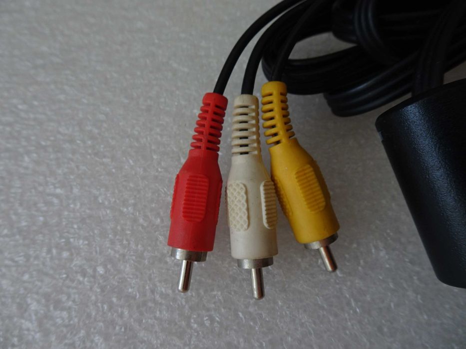 Cabo de alimentação à televisão para a Playstation Sony