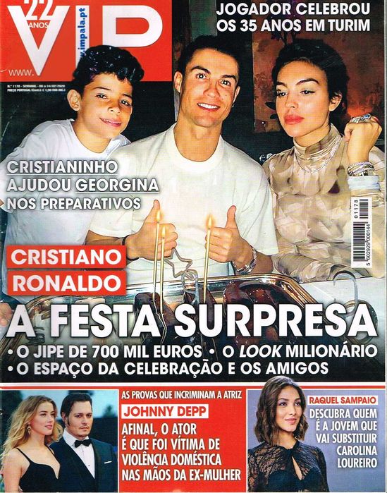 VIP Revistas dos anos 2015 a 2020