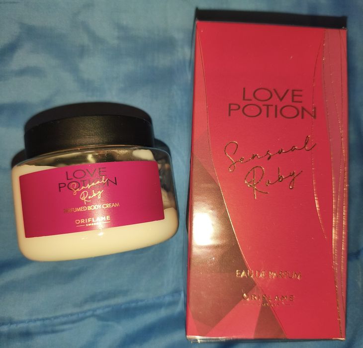 Love Potion Sensual Ruby 50ml+krem do ciała 250ml