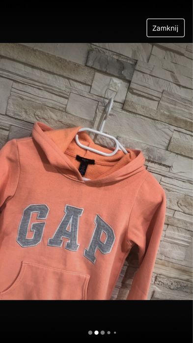 Bluza Gap  z kapturem 146-152 cm