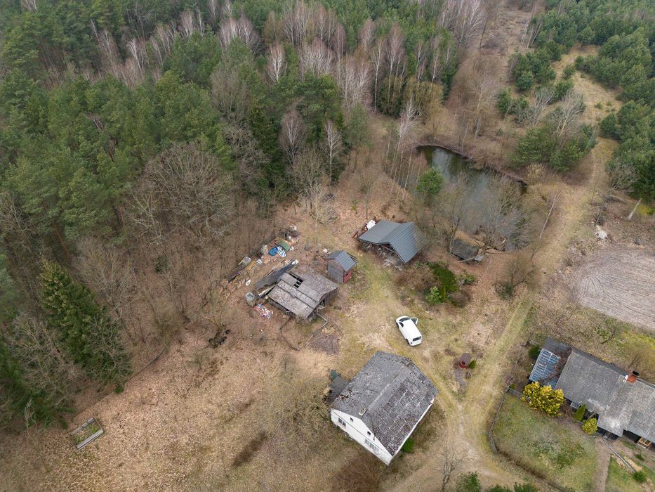 Działka rolno-leśna 7,12ha,siedlisko,staw,warunki zabudowy zagrodowo-produkcyjne