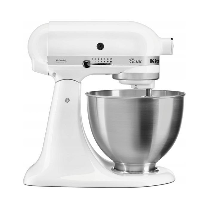 Robot kuchenny planetarny KitchenAid Classic 5K45SSEWH 275 W biały