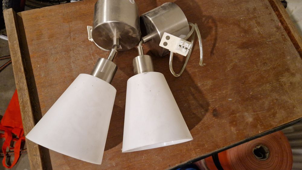 3 lampy zestaw 3 szt. oprawa biała tanio