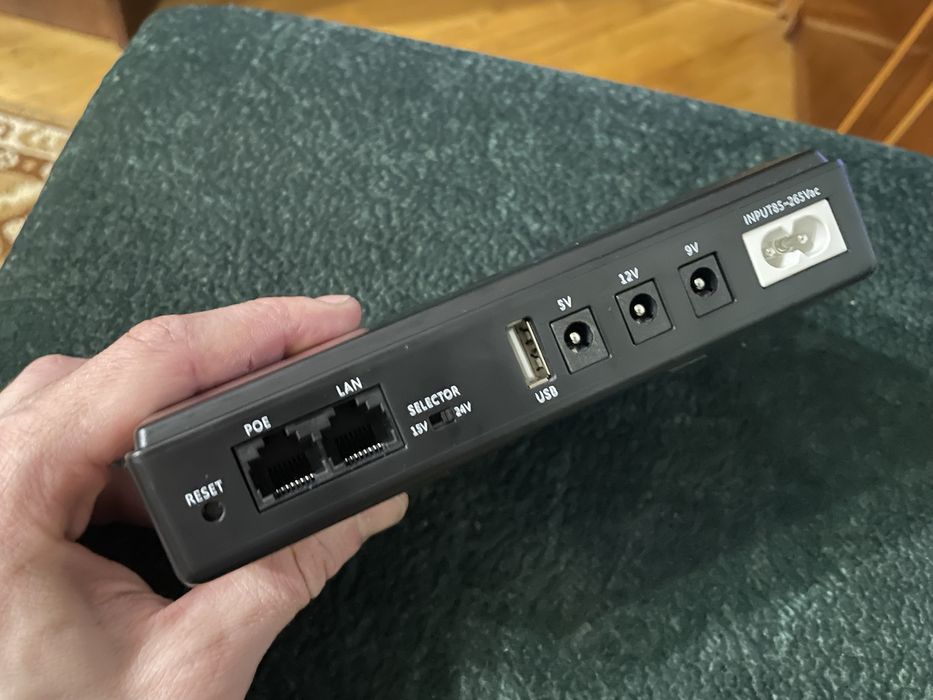 Дбж упс ups для wifi/gpon/ відеокамер