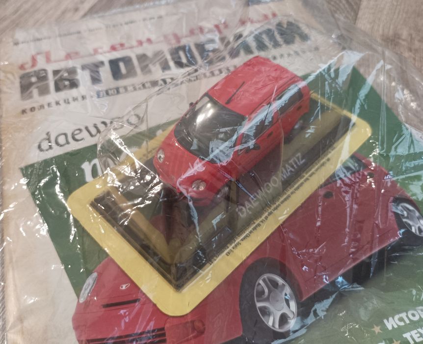 продам масштабную модель Daewoo Matiz 1:43 Deagostini
